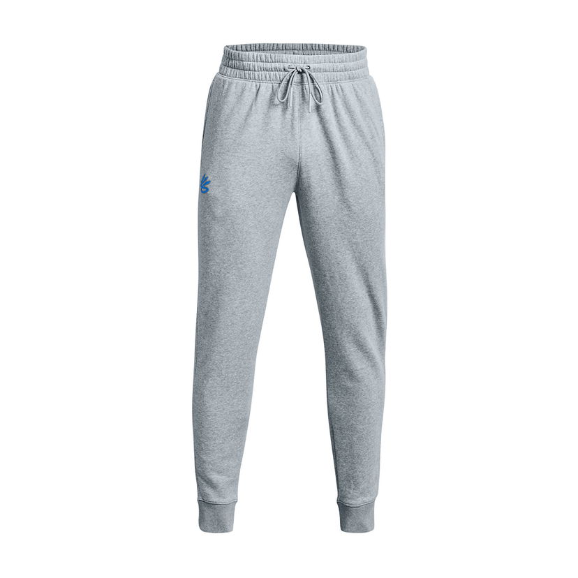 Joggingbukser Under Armour Curry Fleece Sweatpants Blue Grå | 1374299-465