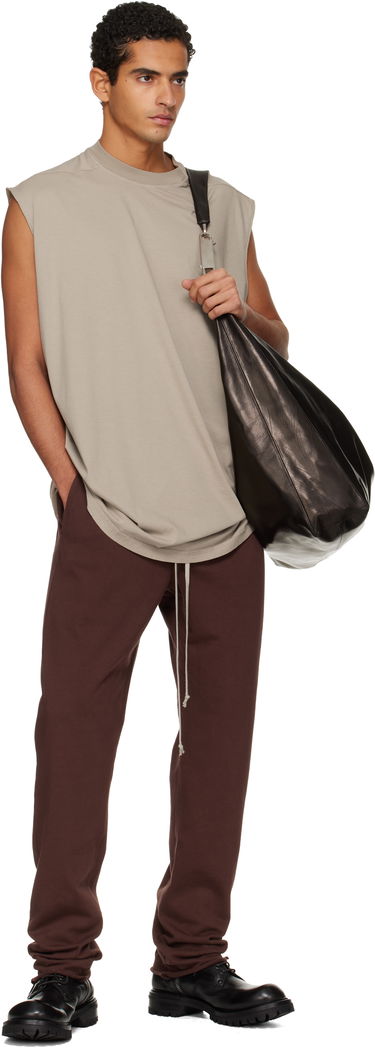 Tanktop Rick Owens DRKSHDW Concordians Tarp Sleeveless T-shirt Beige | DU02E7158 RN, 3