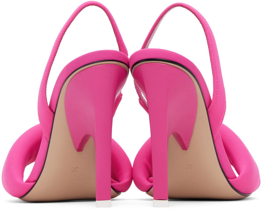 Tilbehør The Attico Attico Rem Heeled Sandals Lyserød | 232WS522 E075, 1