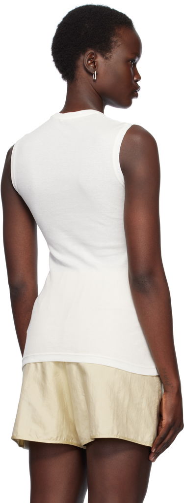 Tanktop Jil Sander Jil Sander 3 Layers Tank Top Hvid | J40FV0106_JTN356, 2