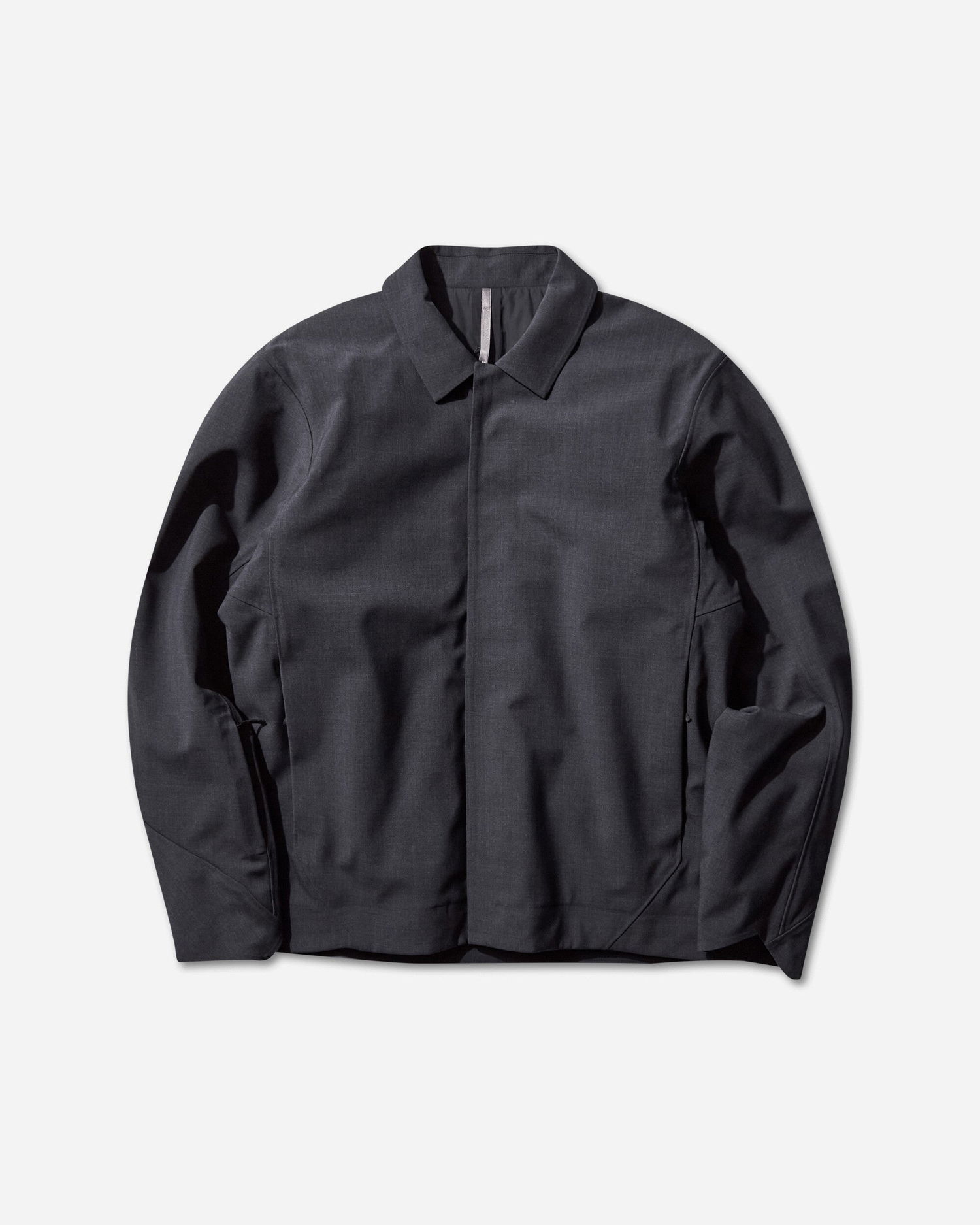 Jakke Arcteryx Lerus Insulated Tech Wool Jacket Grå | X000010026 BLACKHEATHER, 1