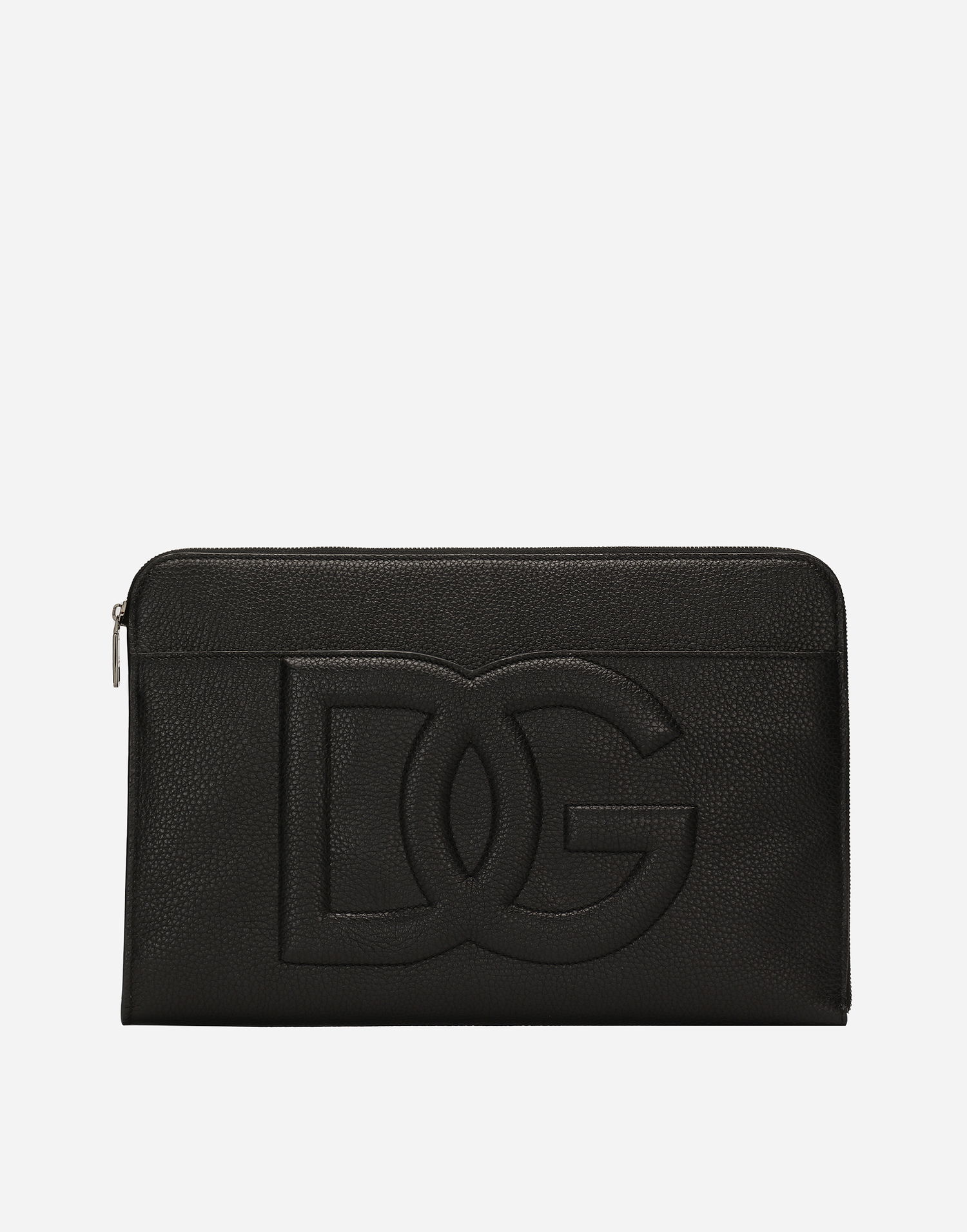 Tegnebog Dolce & Gabbana Large Deerskin Clutch Sort | BM2337A803480999, 0