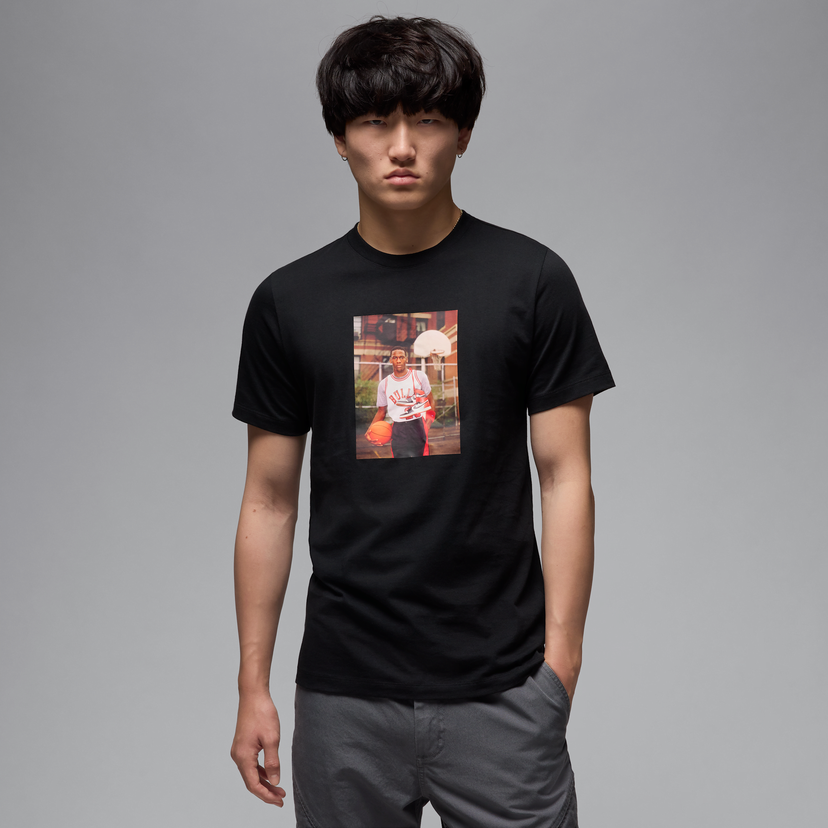 T-shirt Jordan Jordan Brand Photo T-Shirt Sort | HJ2354-010