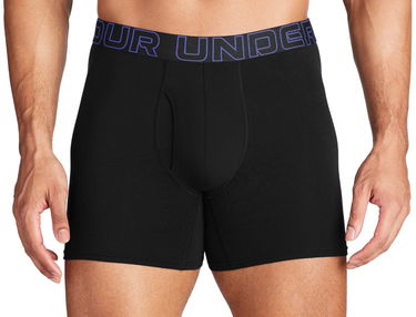 Boksere Under Armour Perf Cotton 6in-BLK Sort | 1383889-002, 0