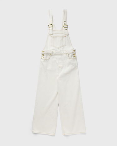 Bukser GANNI Heavy Denim Overalls women Casual Pants beige in size:M Hvid | J1430-135, 2