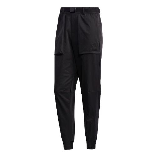 Cargo bukser adidas Originals Tech Casual Sweatpants Sort | GT7289