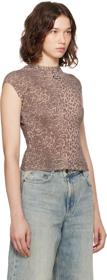 T-shirt Ksubi Ksubi Staple Short Sleeve T-Shirt Beige | WPF25TE015, 1