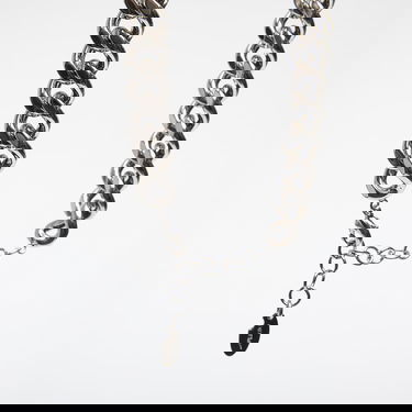 Halskæde Off-White Chain Necklace With Enamel Arrow Metalisk | OMOB156C99MET0017210, 3