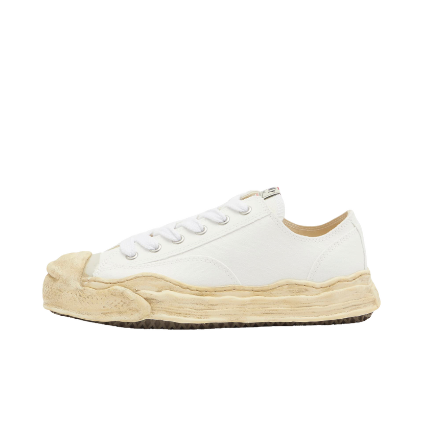 Sneakers og sko Maison MIHARA YASUHIRO Hank Garment Dyed Low Canvas Hvid | A13FW733-WH