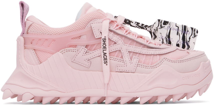 Sneakers og sko Off-White Pink Odsy-1000 Sneakers Lyserød | OWIA180F21FAB0013030, 0