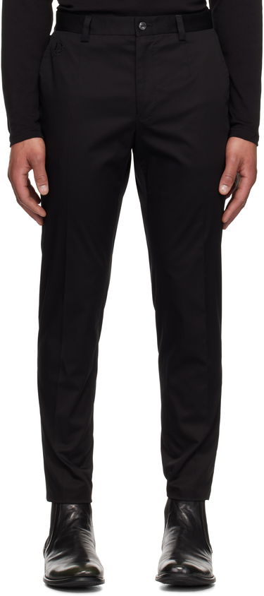 Bukser Dolce & Gabbana Dolce&Gabbana Twill Trousers Sort | GY6IEZGJ090, 0