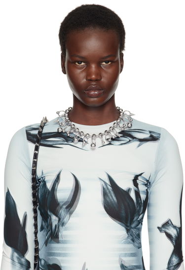 Armbånd Jean Paul Gaultier Jean Paul Gaultier 'The Ball' Silver-Tone Ball Chain Necklace Metalisk | 24/25-U-CO013-X053-91, 1