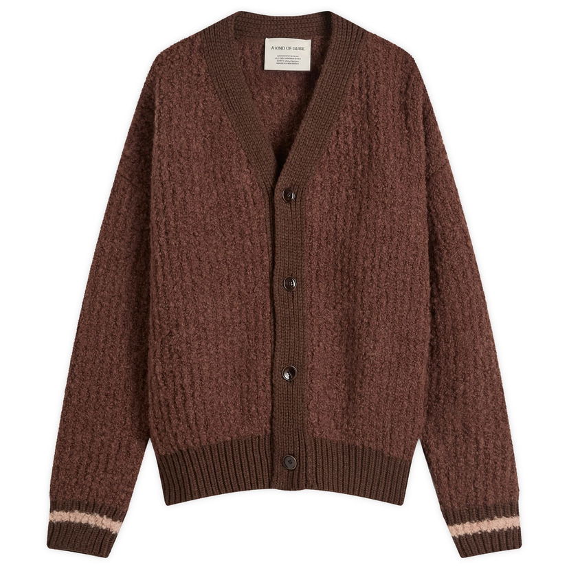 Sweater A Kind of Guise A Kind of Guise Khuder Knit Cardigan Brun | 574-10541-144