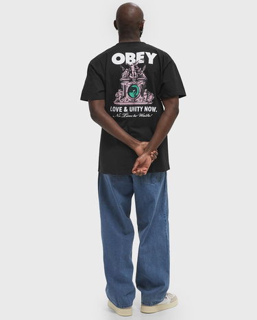 T-shirt OBEY Love & Unity Now T-Shirt Sort | 165264103-BLK, 2