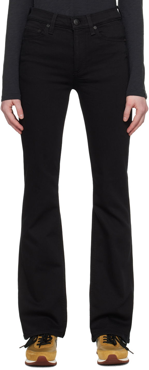 Jeans rag & bone Rag & Bone Peyton Bootcut Jeans Sort | WDD23S2928N5PE