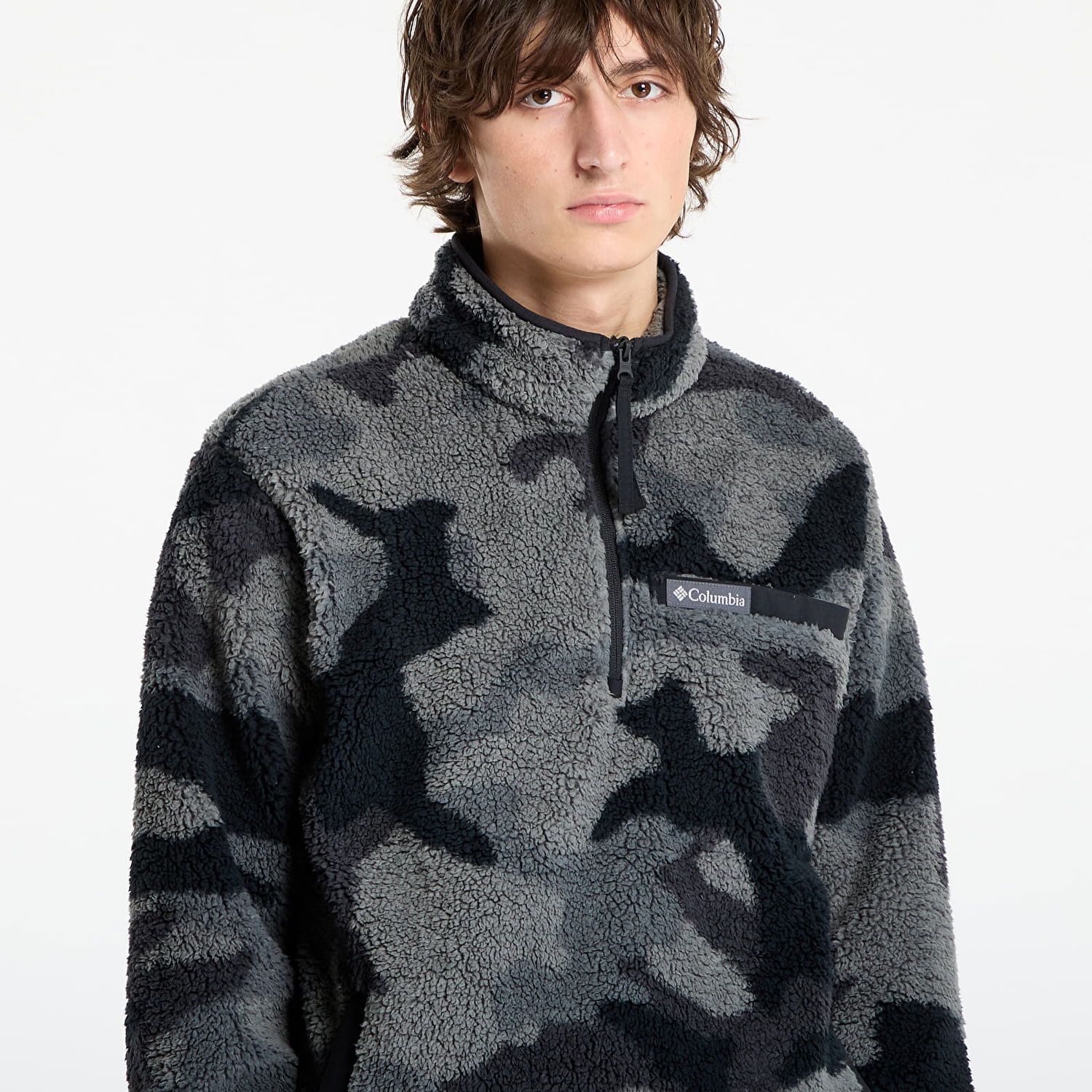 Sweatshirt Columbia Columbia Rugged Ridge™ High Pile Half Zip Sweatshirt Grå | 2135471011, 1