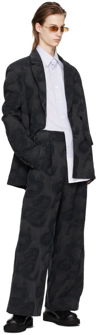 Skjorte Feng Chen Wang Feng Chen Wang Patchwork Shirt Lilla | FMS17SR07, 3