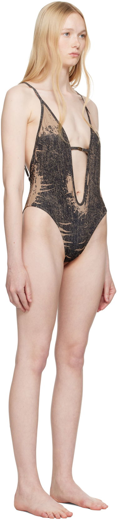 Badetøj Diesel Diesel Daisy-Dnm One-Piece Swimsuit Brun | A17481 0BNCW, 1