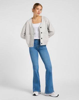 Jeans Lee Breese Flare Jeans 33x33 Blå | 112370938, 1