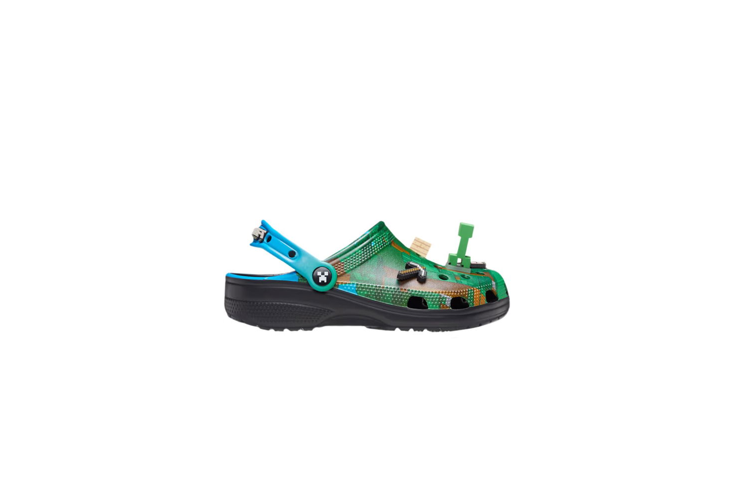 Sneakers og sko Crocs Minecraft x Classic Clog "Dark Forest" Grøn | 210829-90H, 1