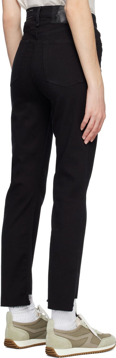 Jeans rag & bone Wren Straight Leg Jeans Sort | WDD23S2913N5BN, 2