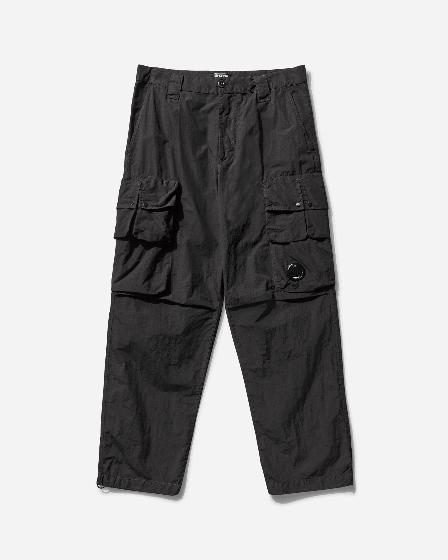 Cargo bukser C.P. Company Flatt Nylon Cargo Pants Sort | 18CMPA170A-005991G 999, 0