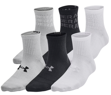 Sokker Under Armour Essential 6pk Quarter Socks Flerfarvet | 1387060-001, 0