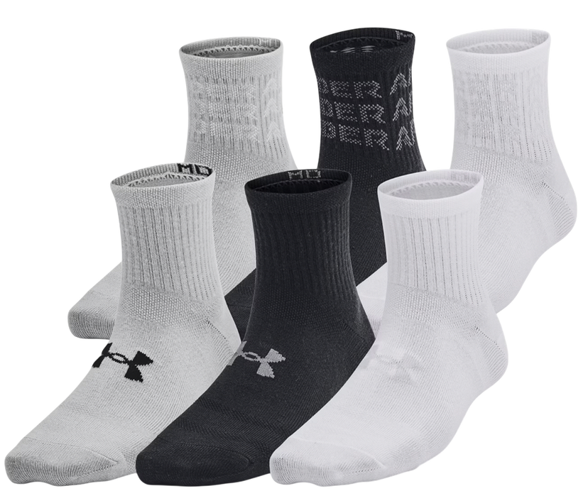 Sokker Under Armour Essential 6pk Quarter Socks Flerfarvet | 1387060-001
