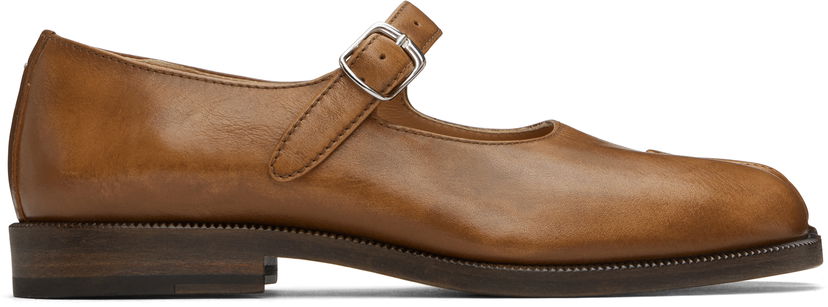 Sneakers og sko Maison Margiela Maison Margiela Tabi Mary Jane Loafers Brun | S39WL0119 P8227