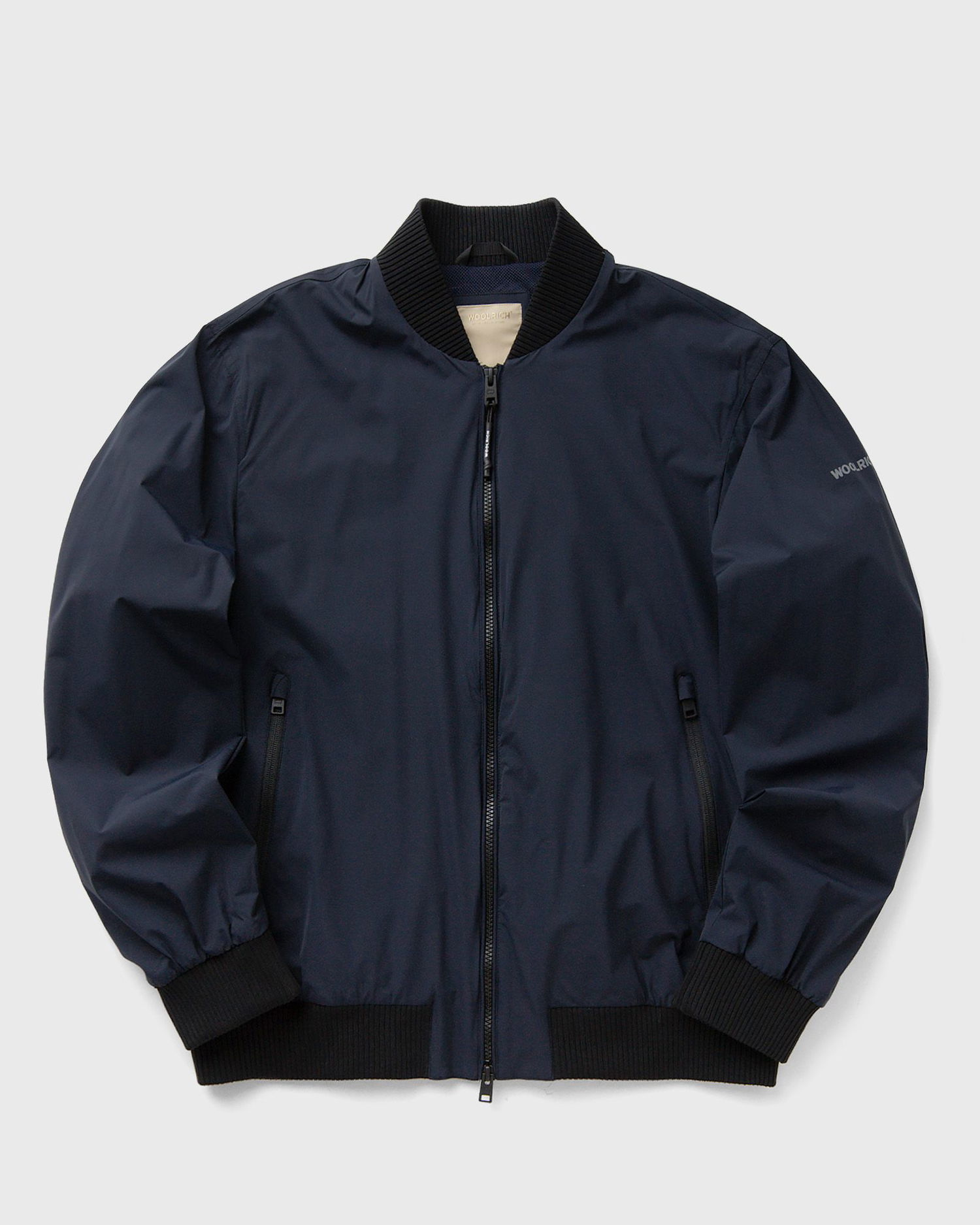 Bomberjakke WOOLRICH Woolrich Matt Stretch Bomber Jacket Mørkeblå | CFWOOU1151MRUT3107-3989, 0