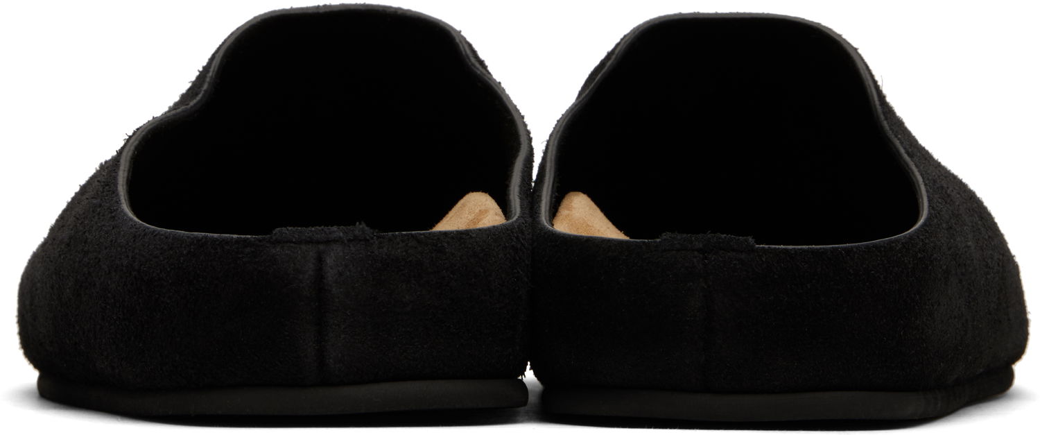 Tøj The Row The Row Hugo Suede Slides Grå | F1486-L25, 1