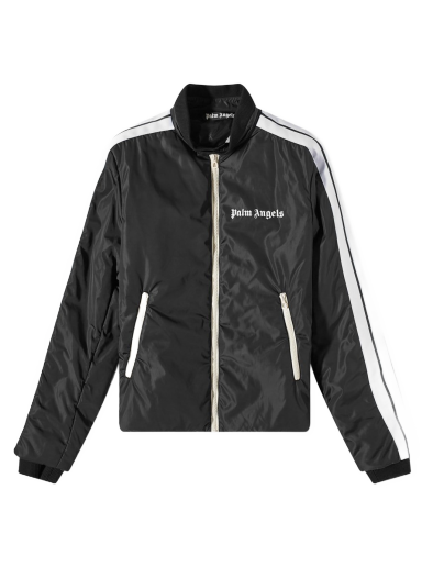 Jakke Palm Angels Nylon Padded Jacket Sort | PMED024S23FAB0011001