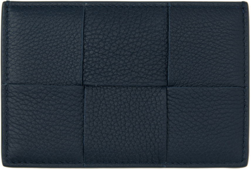 Tegnebog Bottega Veneta Credit Card Holder Mørkeblå | 651401 VCP13, 0