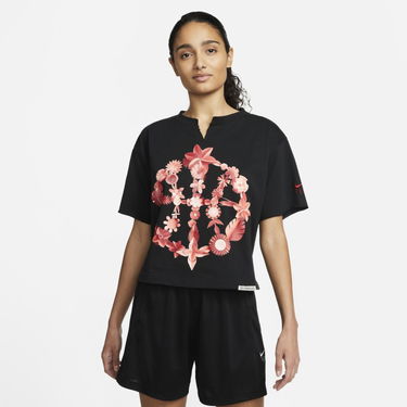 T-shirt Nike Dri-FIT Standard Issue Cut-Off Crew Neck Top Sort | DH7569-010, 0