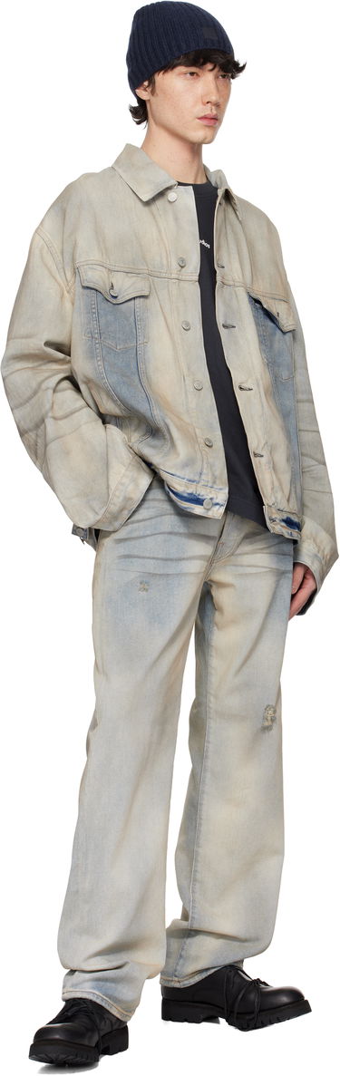 Jakke Acne Studios Acne Studios Oversized Denim Jacket Blå | C90191-, 3