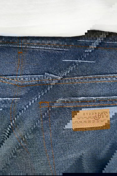 Jeans Maison Margiela MM6 Maison Margiela Loose Fit Jeans Blå | SH2LA0037.S30844.964, 3