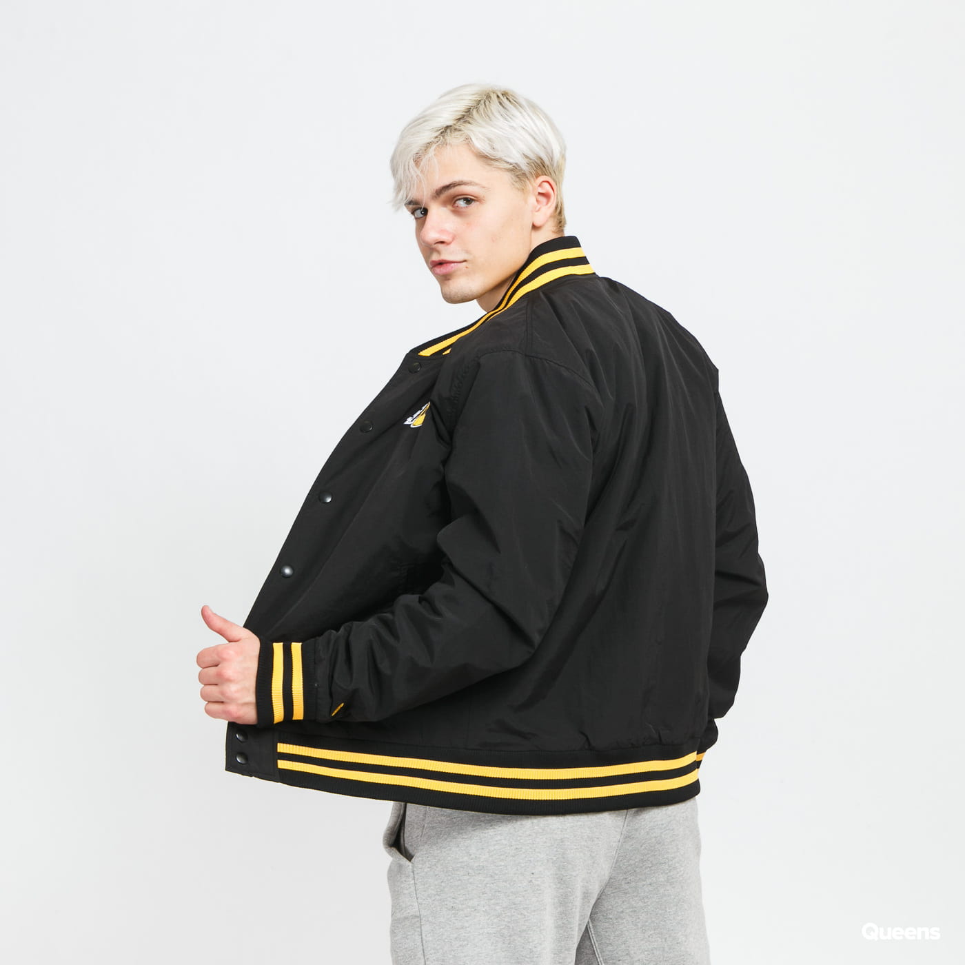 Bomberjakke New Era NBA Team Wordmark Bomber LA Lakers Sort | 12869834, 1