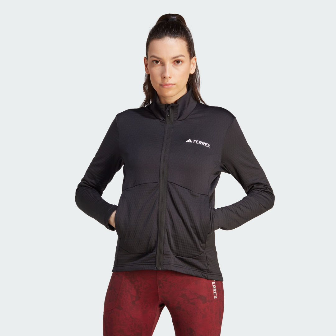 Jakke adidas Performance Terrex Multi Light Fleece Full-Zip Jacket Sort | IB1814, 1