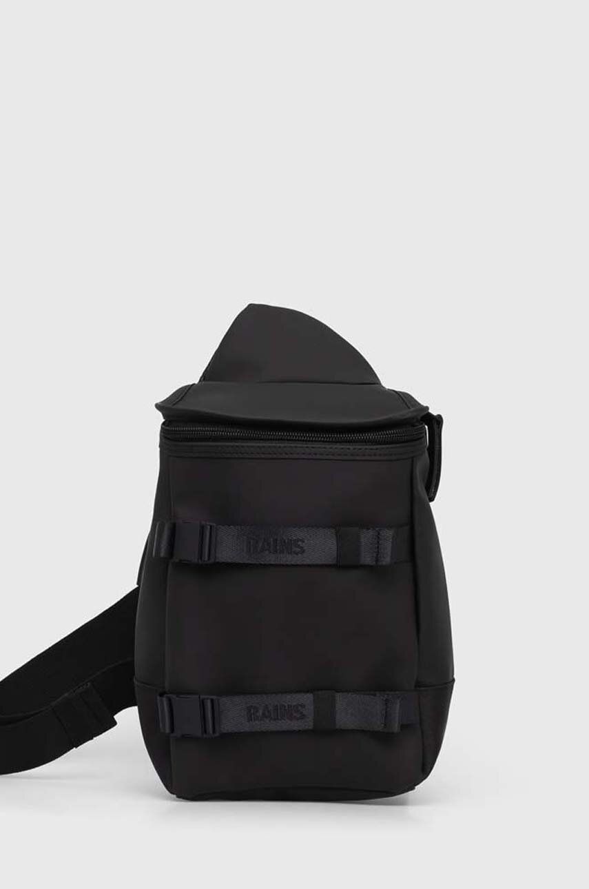 Taljetaske Rains Rains Backpack Small Smooth Sort | 14560.01, 0