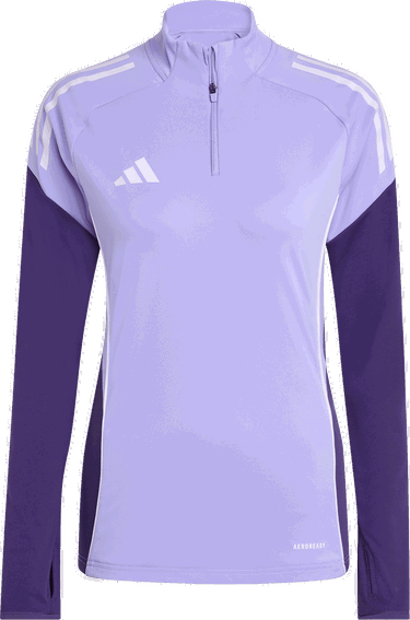Træningsdragt adidas Performance Tiro 25 Competition Training Quarter-Zip Top Lilla | JW4385, 1