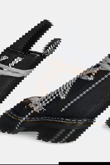 Sneakers og sko Rick Owens Rick Owens DRKSHDW x Dr. Martens 1460 Quad Sole Megalace® Boot Sort | DM02E6812.8001, 2