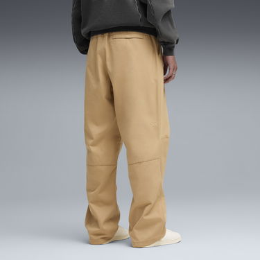 Bukser Puma PUMA x REPRESENT Paneled Wide Leg Pants Beige | 632545_94, 3