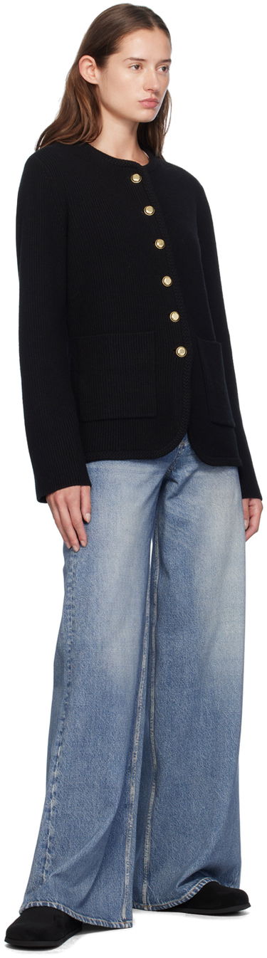Sweater rag & bone rag & bone Nancy Wool Cardigan Sort | WAS24F069US69, 3