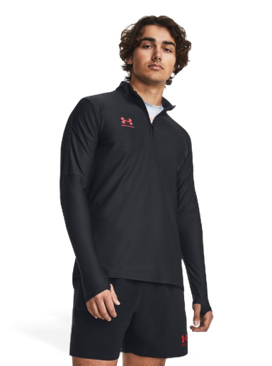 Sweater Under Armour Half Zip Crewneck Sort | 1382114-001