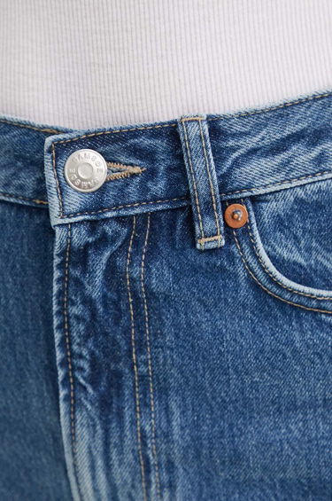 Shorts Samsoe Samsoe Samsoe Samsoe SASHELLY High Waist Shorts Blå | F24200011, 3