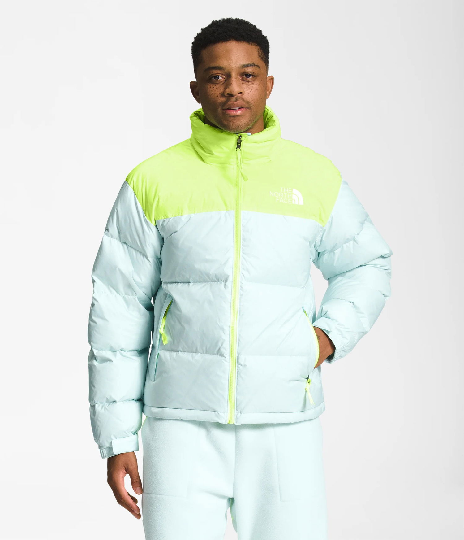 Puffer jakke The North Face M 1996 Retro Nuptse Jacket Turkis | NF0A3C8DTK1, 0