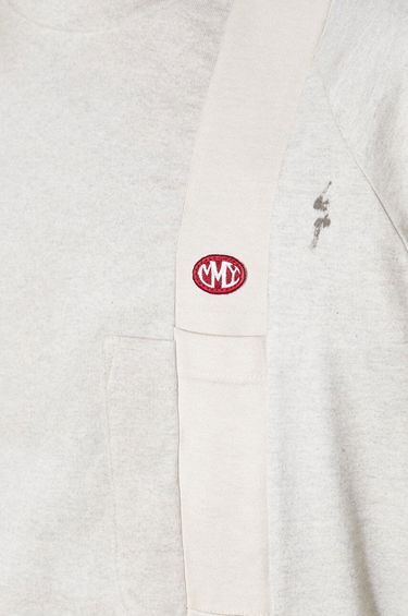 T-shirt Maison MIHARA YASUHIRO Maison MIHARA YASUHIRO Vertical Switching T-Shirt Hvid | A12TS621, 5