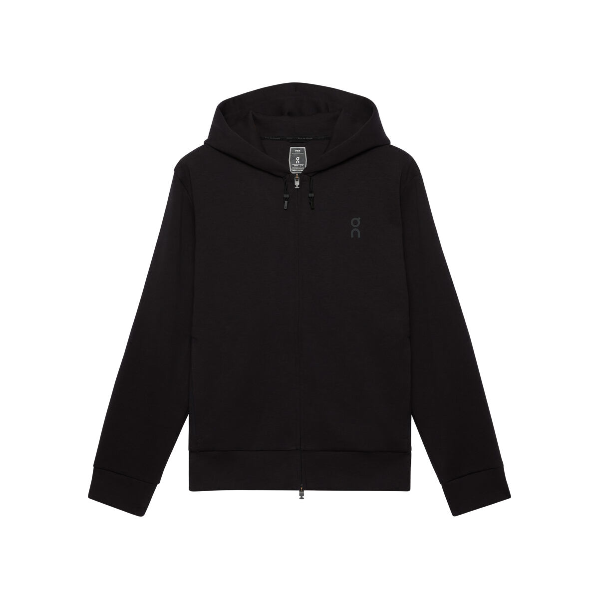 Sweatshirt On Running Focus Tech Zip Hoodie Sort | 1MF30300553, 0