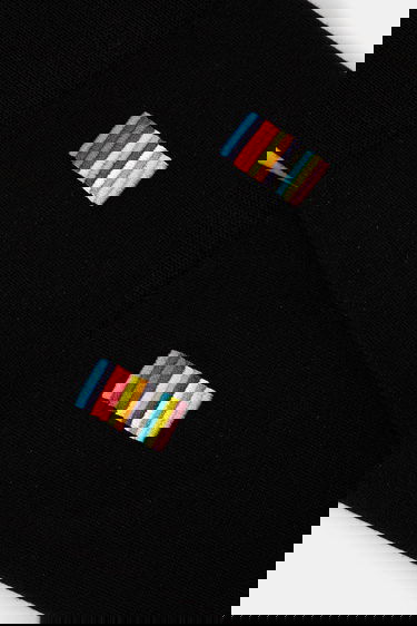 Sokker Paul Smith Paul Smith Socks with Colorful Stripe Detail Sort | M1A.380CI.P077, 1