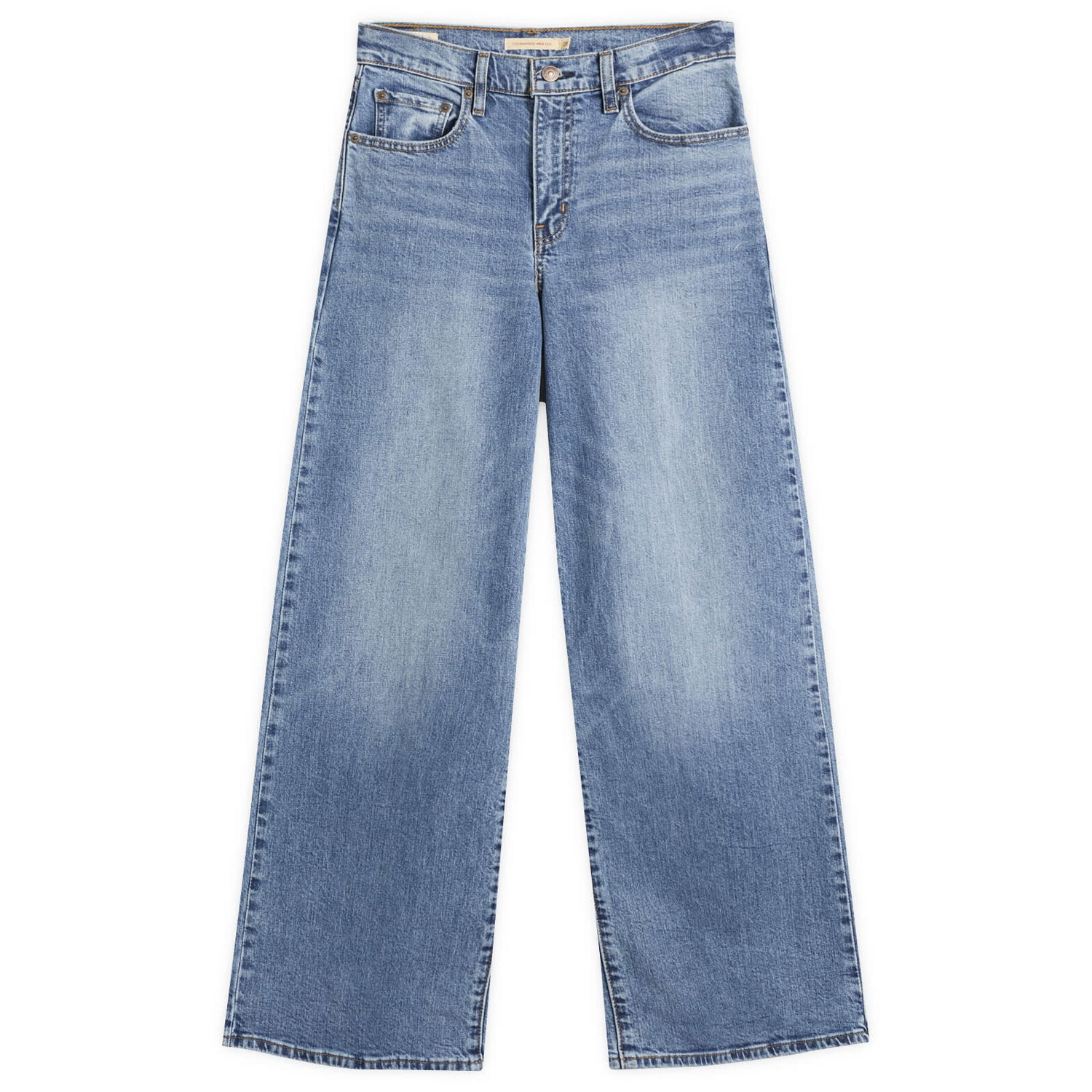 Jeans Levi's 728 High Rise Wide Leg Jeans 28" Blå | 0039B-0002, 1